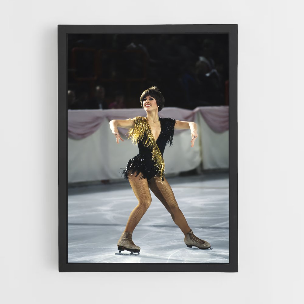 Poster Dorothy hamill patinage – affiche Patinage artistique (vue 2)